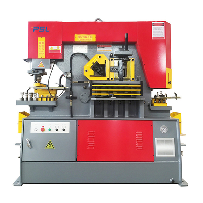 250 Ton Ironworker Hydraulic Press Hydraulic Punch And Shear Machine Q35Y-50